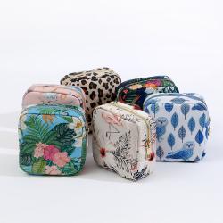 Portable Personalized  Printing Water Resist Toiletry Bags Nylon Waterproof Makeup Organizer Zipper Pouch Women Cosmetic bag