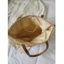 ZX012 New Style Hollow Out Summer Handbag Straw Bag Tote Bag Portable Shoulder Bag Beach Handbag Shoulder For Women
