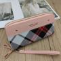 HR767 Women's Wallet Long Zipper Fashion 2024 New Wallet Women's Double Zipper Splicing Colors Handbag Purse