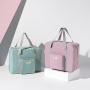 Fashion Large Capacity Women Hand Luggage Business Trip WaterProof Nylon Carry-on Portable Folding Travel Bags