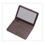 ZR046 Customized PU Storage Vaccine Card Set Certificate Passport Bag RFID Driver's License Passbook Travel Passport Wallet