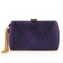Satin Ladies Wallets Clutch Purse Evening Bag Women Evening Clutch Bags Tassel Pendant Wedding Night Bridal Women's Silk Party