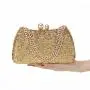 Slap-up hot sale fashion PU texture partygoing custom clutch handbag wedding evening bags for women