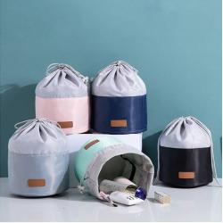 Women Drawstring Cosmetic Bags Travel Storage Makeup Bag Organizer Female Storage Pouch Toiletry Make Up Beauty Kit Box