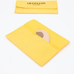 Cotton Twill Envelope Cosmetic Gift Jewelry Packaging Luxury Dust Bag Drawstring Small Cotton Jewelry Envelope Pouch