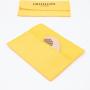 Cotton Twill Envelope Cosmetic Gift Jewelry Packaging Luxury Dust Bag Drawstring Small Cotton Jewelry Envelope Pouch