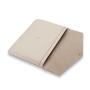 High quality leather bag with logo customized PU leather 13" laptop case