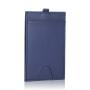 Factory direct id badge card holder strap card holder slim leather badge card holder