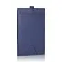 Factory direct id badge card holder strap card holder slim leather badge card holder