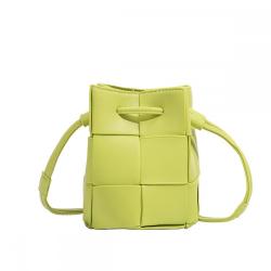 Hot selling handbags ladies shoulder bag mini bucket handbag quilted pu leather bag women handbags