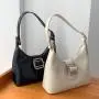 New Design Women Handbags Luxury Metal Decoration Lady Underarm Shoulder Bag Large Capacity Fashion PU Leather Hand Bags