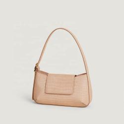 Custom Factory Luxury Crocodile Vegan Leather Womens Shoulder Bags Fashion  Private Label Ladies Hobo Bags
