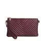 China Wholesale Luxury Pu Leather Red Mini Embroidery Ladies Purse Women Handbags
