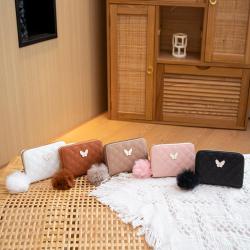 Time-limited Butterfly Embroidered Pu Leather Small Wallet 2024 Ladies Women's Coin Purse