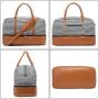2022 Custom Wholesale Large Overnight Travel Duffel Bag Weekender with Shoe Compartment women Large Carry on luggage travel bags