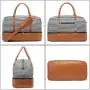 2022 Custom Wholesale Large Overnight Travel Duffel Bag Weekender with Shoe Compartment women Large Carry on luggage travel bags