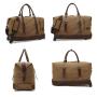 High Quality Trolley travel bag men's luggage large capacity waterproof yoga fitness bag wheeled canvas travel duffle  bag