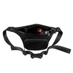 Dog Test Polyester accessories carbon lined odor proof waist bag smell proof cross body bag