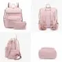 LOVEVOOK Stylish Backpack Purse for Women fashion shoulder bag handbags 2pc large daypack casual travel school business backpack