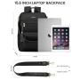 Wholesale LOVEVOOK nylon laptop backpacks school bags unisex casual sports backpacks 2023 office computer bag travel backpacks