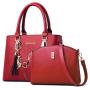 2024 Bags for Women Two pieces set Fashion Ladies Handbag Portable Simple Shoulder Tote with Single Chain Strap Foreign Trade