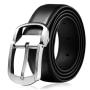 Fashion Custom Top Grain Genuine Leather Men Belt Business Real Leather Belts with Gift Box Set For Men