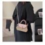 2022 Ladies Designer Bags Cute Straw Shoulder Bag Fashion Gold-tone Lock Flap Hand Satchel