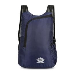 New style folding bag, cycling sports double shoulder bag, lightweight skin bag, portable outdoor hiking travel bag