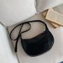 New Fashion Casual One Shoulder Crossbody Bag Versatile Dumpling Bun
