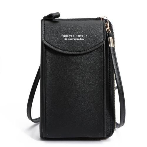 Wholesale New Large Capacity Multi-Functional Simple Shoulder Bag Women Solid Color Fashionable Single Strap phone bag for women