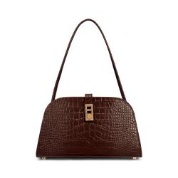 2024 Trendy Women Bags PU Leather Women Handbags Custom Logo Ladies Crocodile Texture Shoulder Bags