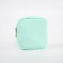 Eco-friendly Waterproof  Small Cosmetic Bag Zipper Closure Best Bride maid Gift Pouches Nylon Custom Makeup Bag
