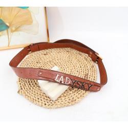 2024 fashion ladies belt quality personalized women belt with letter metal Belt in the jeans or in the skirt