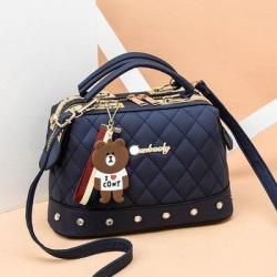 2024 Bags for Women New Fashion Women's Small Fragrant Wind Portable Bag Boston Shoulder Bag