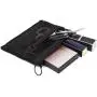 Black Mesh Zipper Storage Bags Cosmetic Makeup Pouch Travel Organizer Nylon Mesh Bag