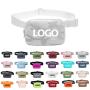 outdoor waterproof running sport walking money mini belt bag with adjustable strap small waist bag for men women