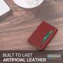 Leather Passport Card Holder with Travel Wallet Passport Cover Passport Wallet Leather Folding Wallet