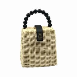 OEM ODM Sac A Main En Rotin Femme De Plage Bolsa Feminina Bali Woven Women Ladies Vintage Mini Rattan Beach Sling Tote Bags