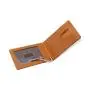 Custom Front Pocket Wallet Leather Money Clip Wallet RFID Blocking Mens Money Clip