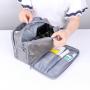 Dry And Wet Separation Net Red Cosmetic Bag Portable Wash Bag Portable Travel Storage Bag