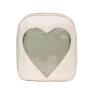 China Factory Custom Fashion PU Leather Clear PVC Window Pin Bag Women Girls Designer Ita Bags School Backpack