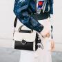 ZR699 Women's Bags New Fashion PU Leather Girl Lovely Small Square Bag Simple Zipper Shoulder Crossbody Phone Bag Female Party