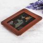 Full grain nice slim vegetable tanned RFID blocking card holder wallet card case leather card holder