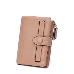 Factory Supplier Card Holder Wallet Mini Purse Short Wallet for Women Men