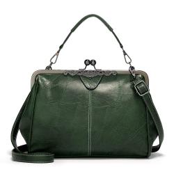 New women's shoulder bag with diagonal cross British retro large bag