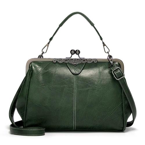New women's shoulder bag with diagonal cross British retro large bag