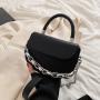 2023 Trendy Latest Sac A Main Femme Thick Chain Pu Small Bags  Casual Women Tote Bag  Handbags For Ladies