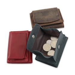 Wholesale genuine leather wallet coin purse ladies wallet holder genuine leather coin purse
