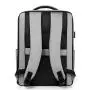 2024 New Business Laptop Case USB Charging Men's Backpack Business High end Solid Color Backpack