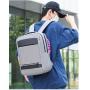 ZWY226 Hot Sale New Men Simple Laptop Backpack Oxford Solid Color Lightweight Backpack Daily Business Work Travel Shoulder Bag